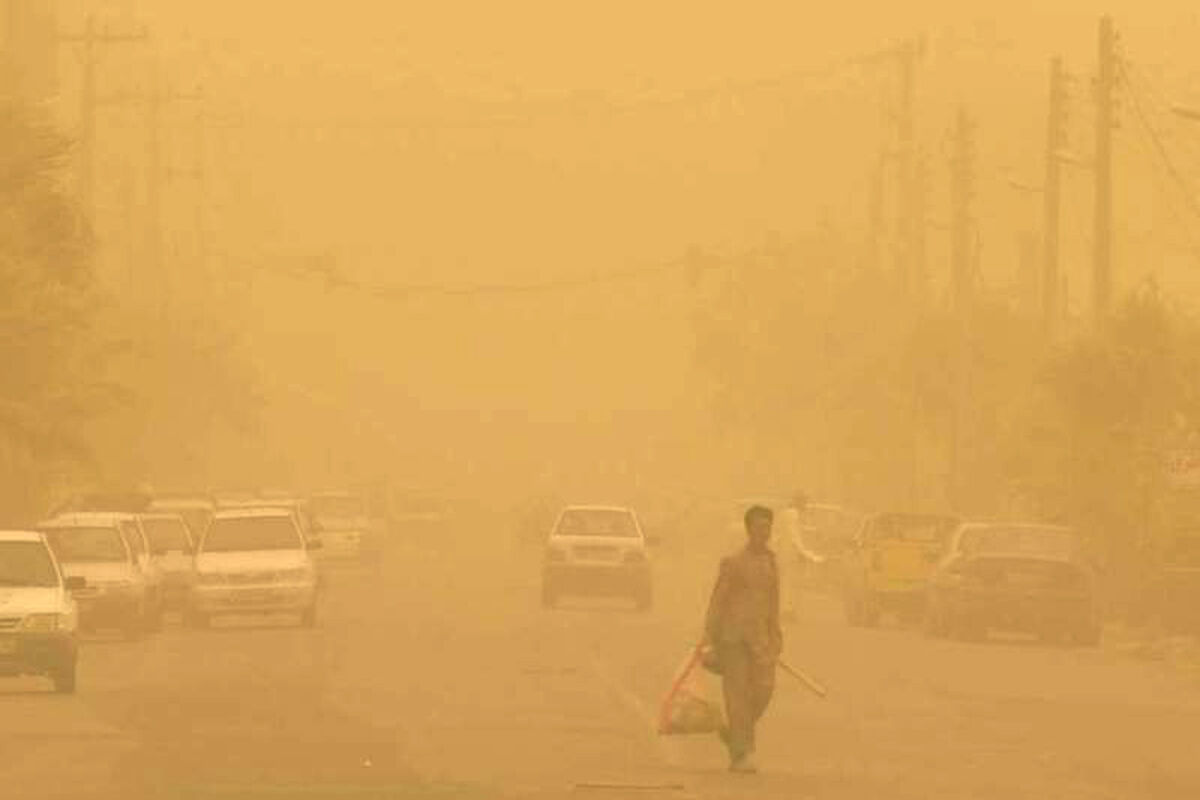 آلودگی هوا در سرخس