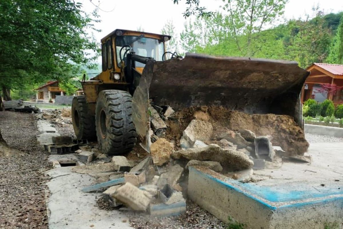 آزاد سازی حریم و بستر رودخانه های سواد کوه شمالی