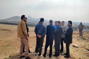 بازدید میدانی مدیران استانی کرمانشاه از محل منتخب مانور تمام عیار زلزله