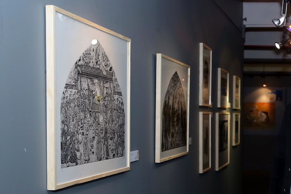 نمایشگاه چاپ دستی