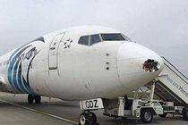 تصادف خودرو با هواپیما در اهواز 