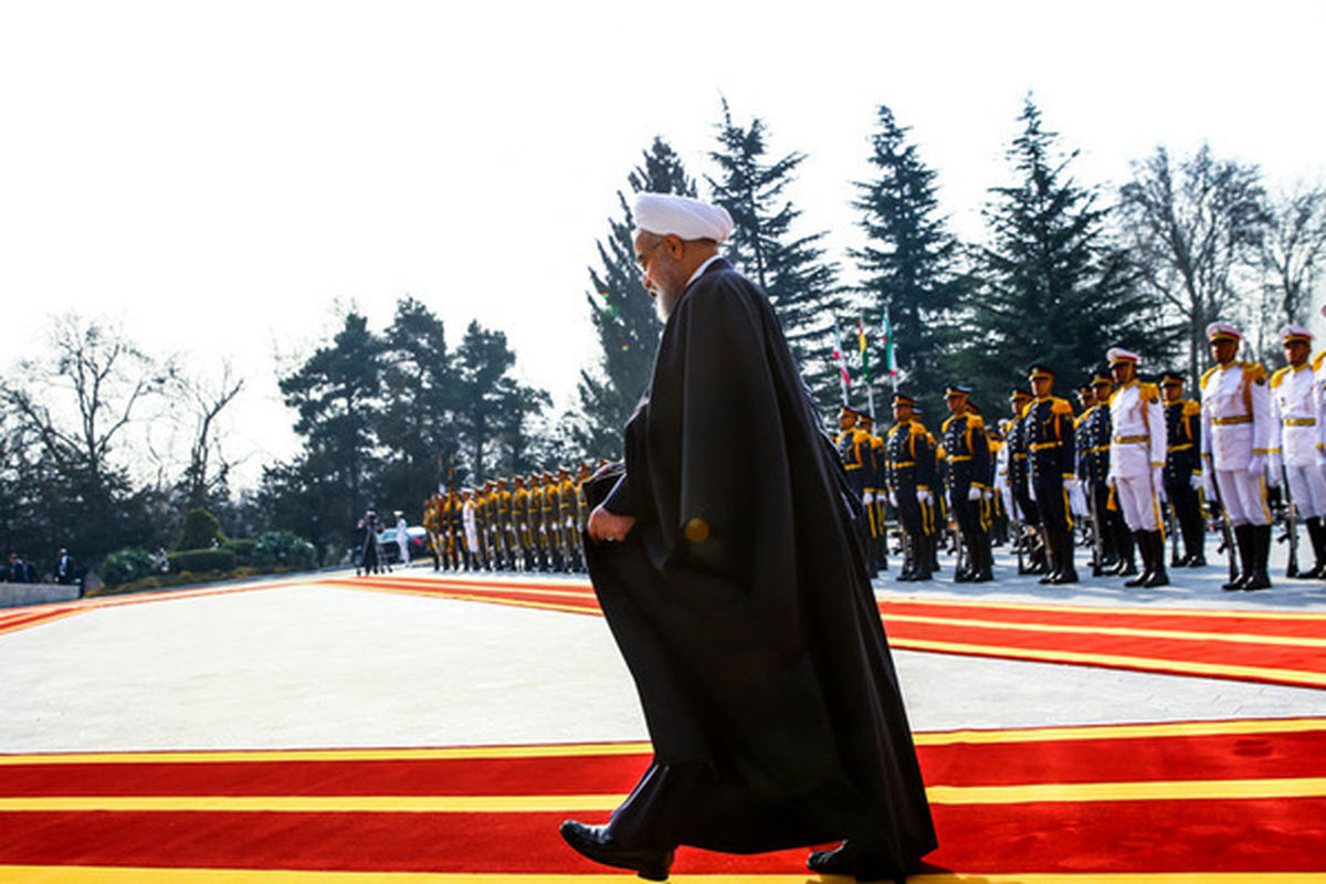 استقبال حسن روحانی