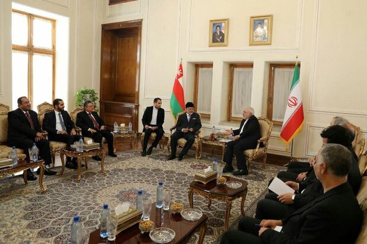 دیدار ظریف و بن علوی