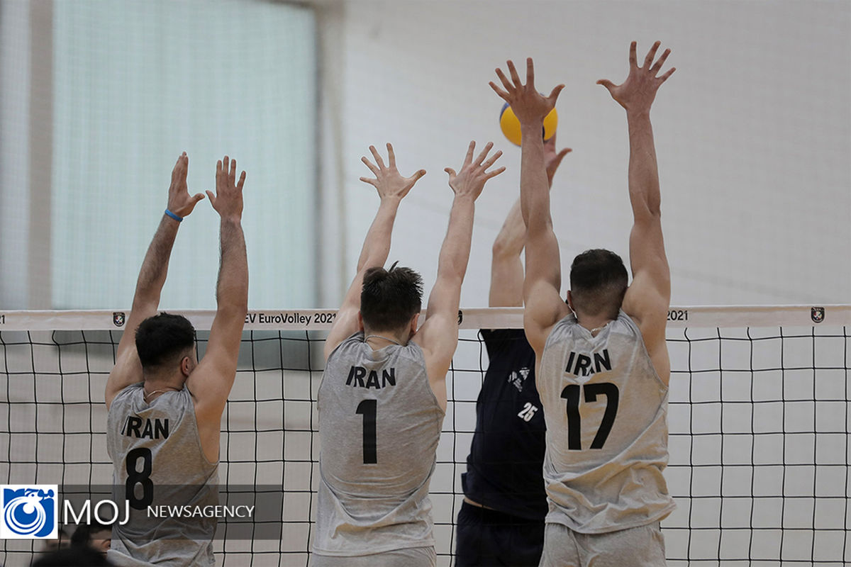 دیدار دوستانه تیم های ملی والیبال ایران و صربستان