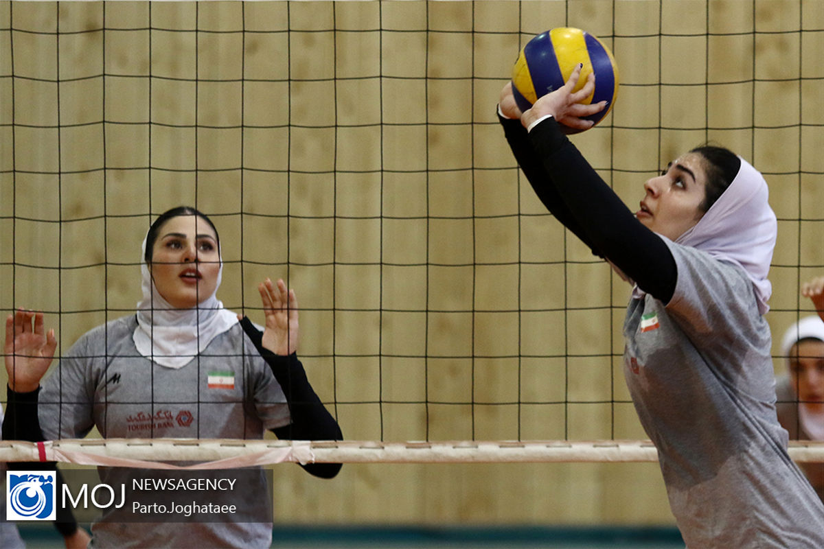 تمرین تیم ملی والیبال بانوان - ۱۸ تیر ۱۳۹۸