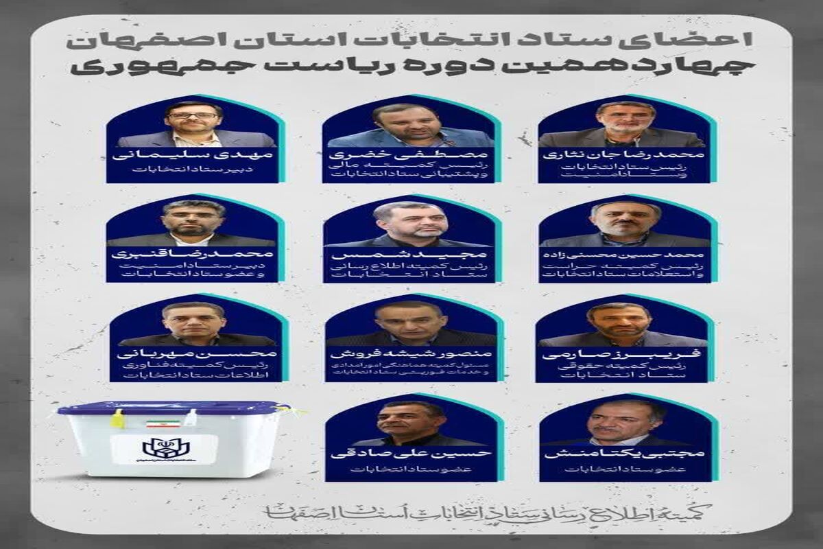 ستاد انتخابات اصفهان