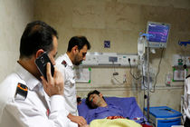 آتش سوزی علفزارها در خیابان فلسطین رشت یک آتش نشان مصدوم برجا گذاشت