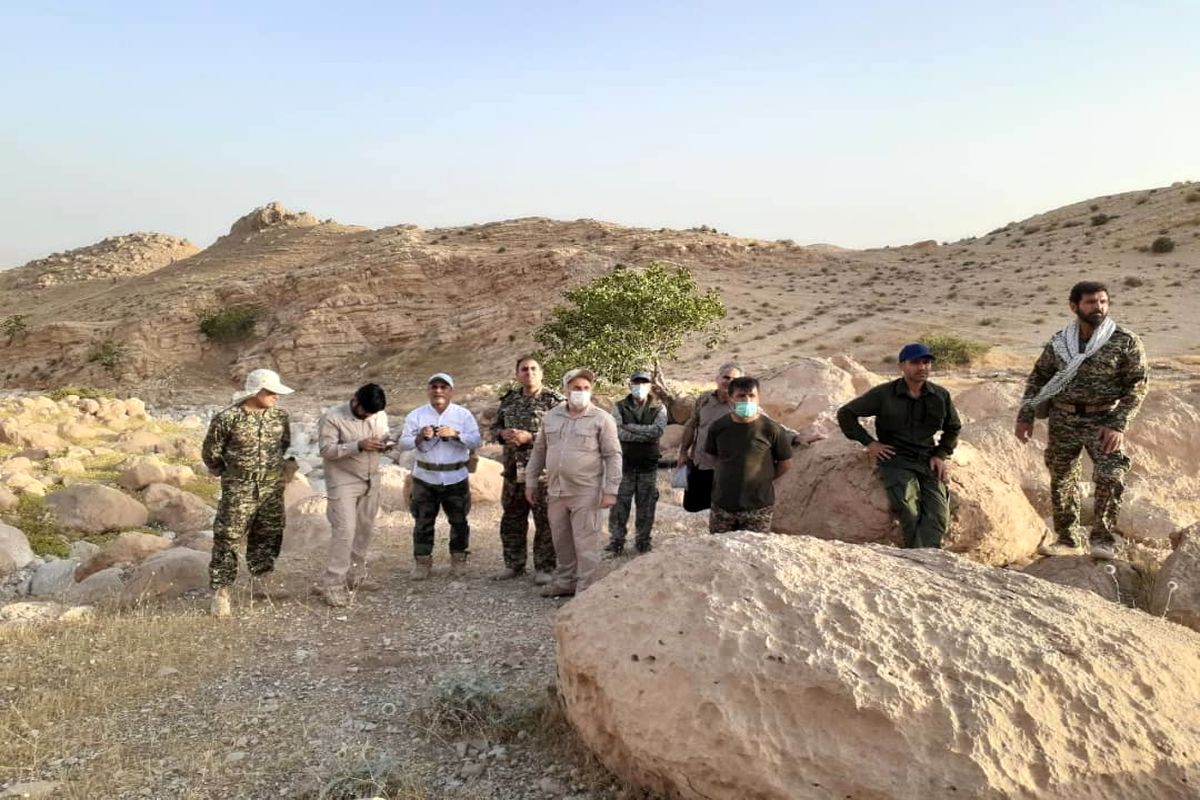 مهار آتش سوزی سیاه کوه