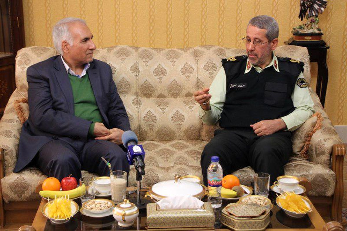 اصفهان- دیدار شهردار با سردار معصومی