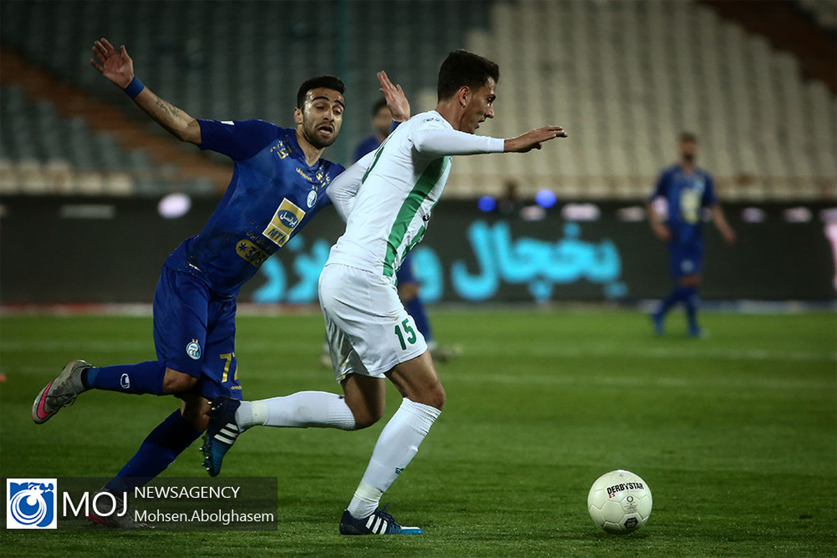 دیدار تیم های فوتبال استقلال و ذوب آهن - ۴ اسفند ۱۳۹۸