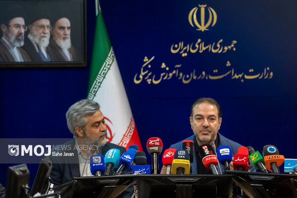 نشست خبری معاون وزارت بهداشت، درمان و آموزش پزشکی