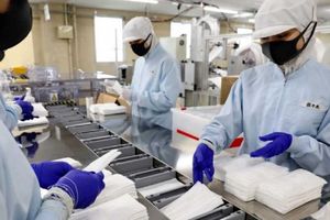 تولید روزانه ۱۰۰ هزار ماسک در هرمزگان