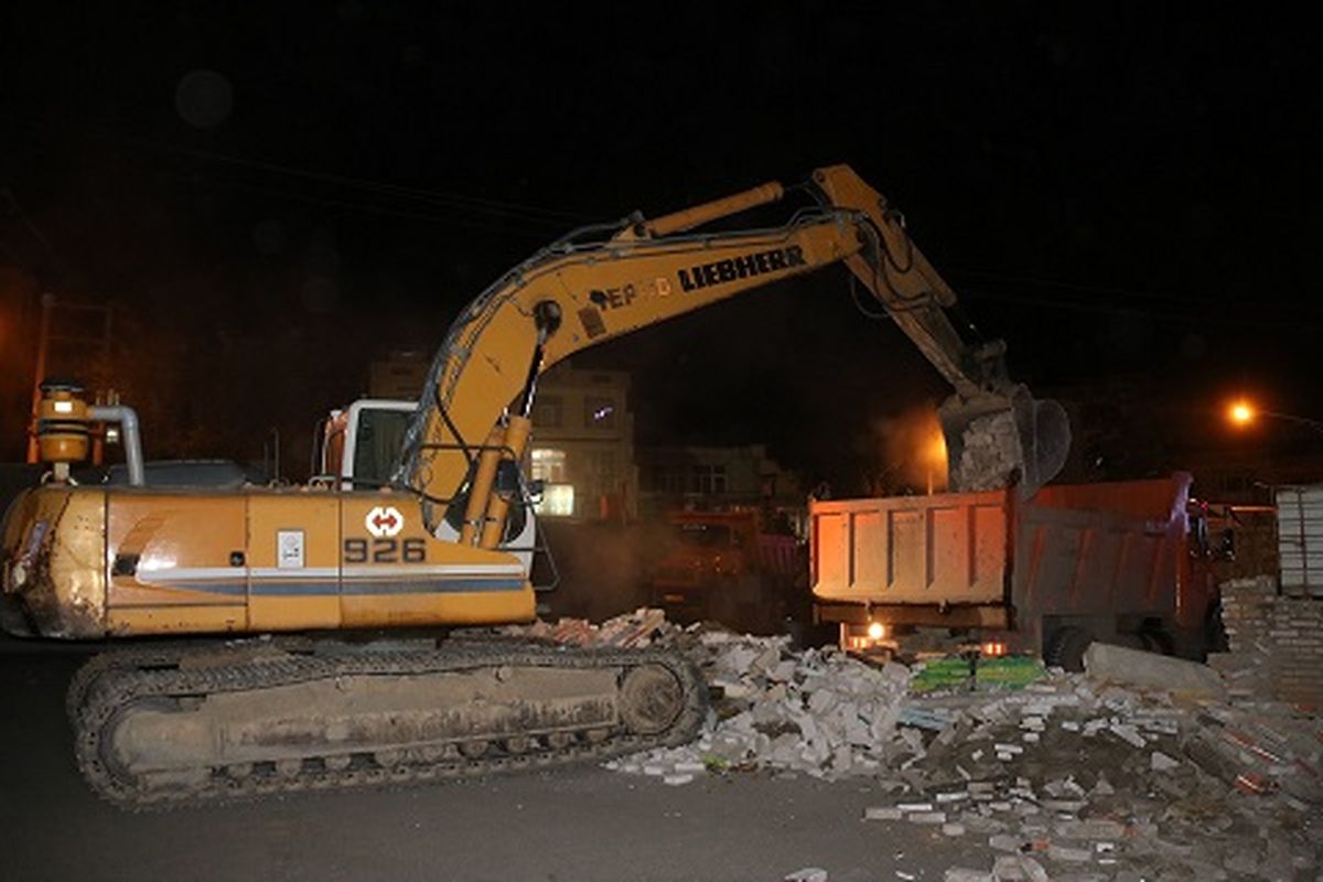 آغاز عملیات تعریض خیابان های اصلی