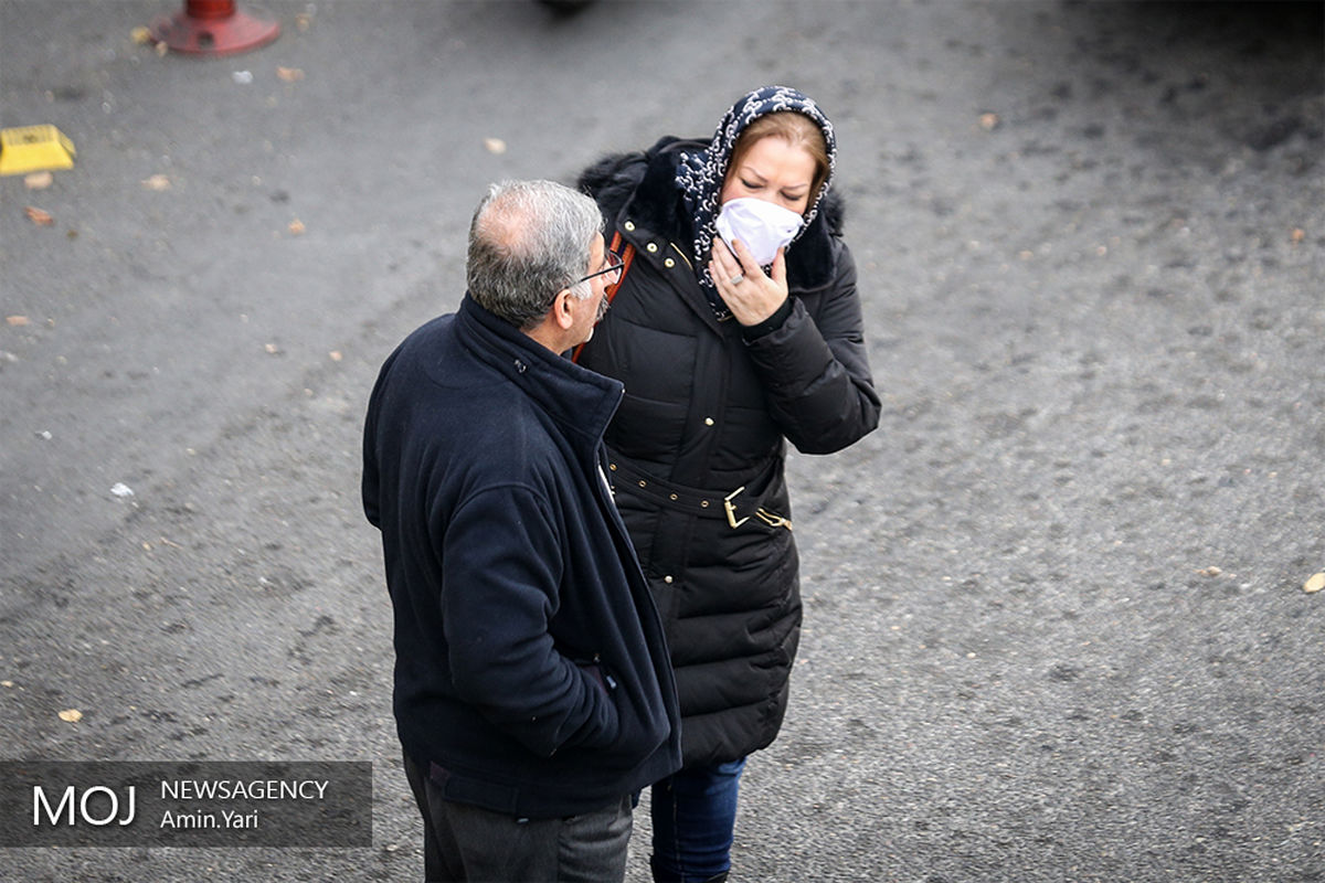  آلودگی هوای تهران در دی ماه ۱۳۹۹