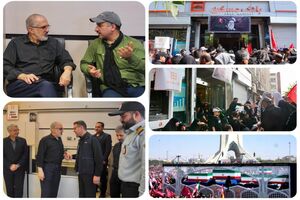 حضور مدیرعامل و کارکنان بانک مسکن در مراسم تشییع قائد شهید امت