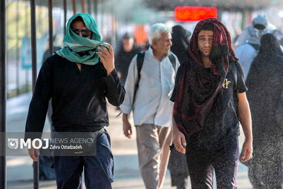تردد زائرین اربعین در مرز خسروی
