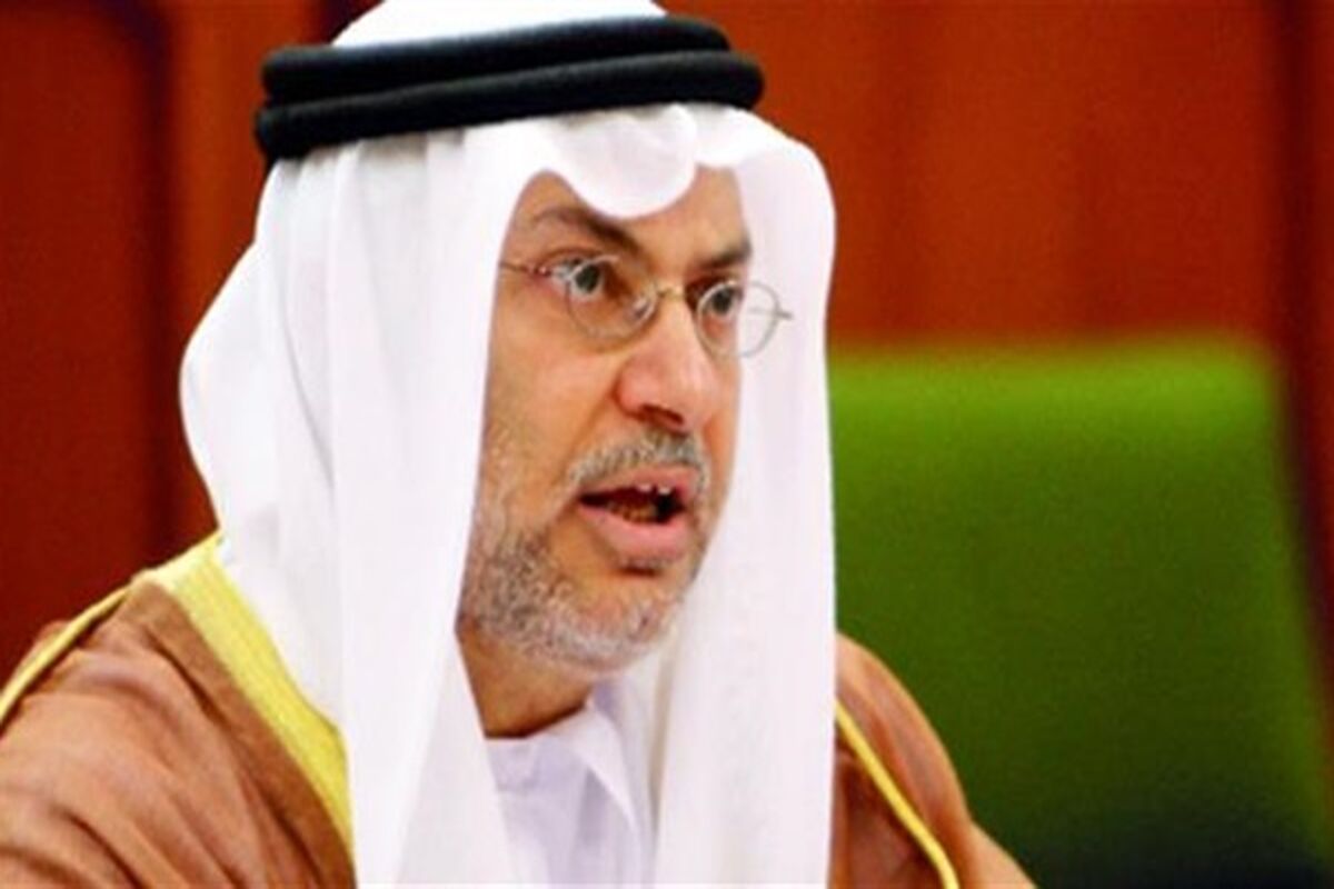 انور قرقاش وزیر مشاور امارات