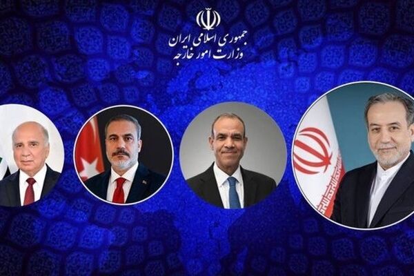 عراقچی با وزیران خارجه ترکیه، عراق و مصر گفتگو کرد