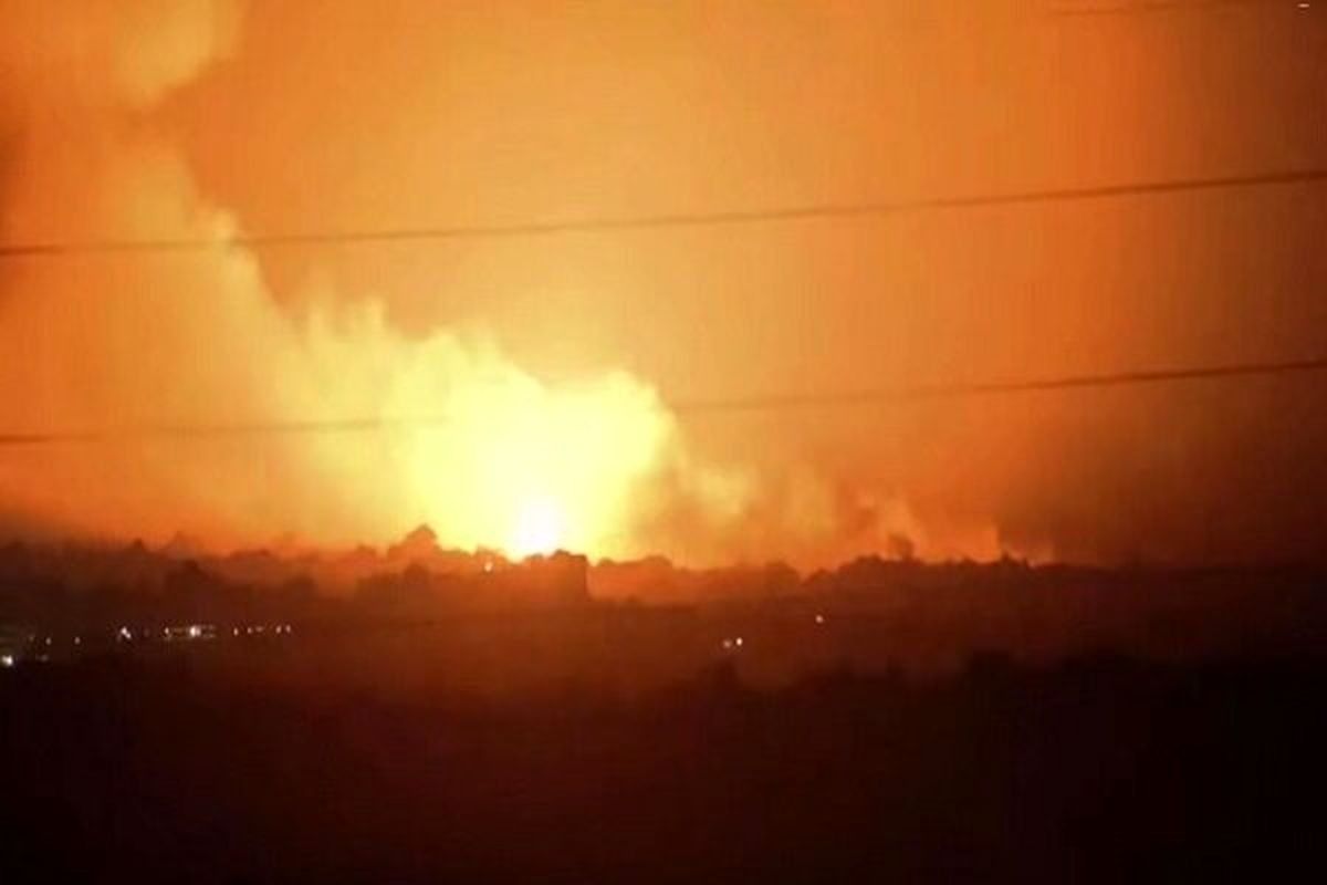 جنگ غزه انفجار