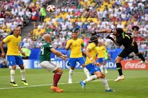 تساوی بدون گل برزیل و مکزیک در نیمه نخست