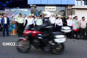 رژه اقتدار خودرویی و موتوری سربازان وطن در مازندران + فیلم