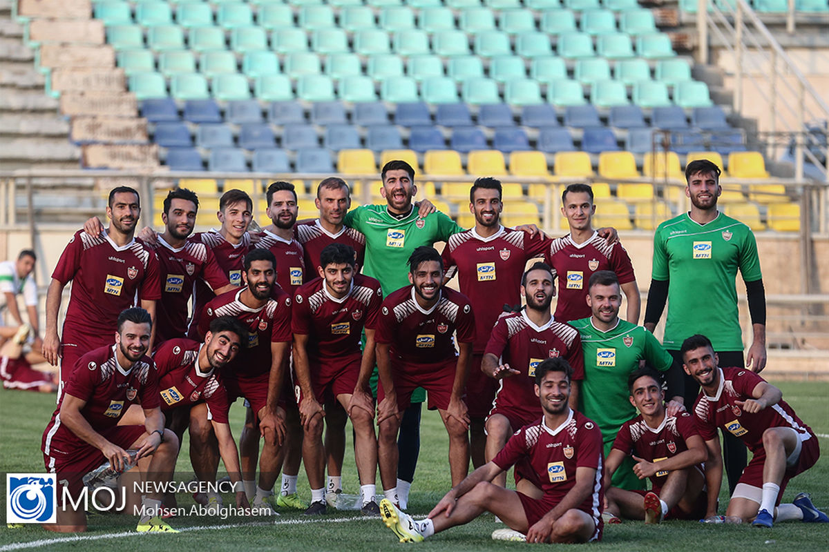 تمرین تیم فوتبال پرسپولیس - ۱۵ تیر ۱۳۹۸