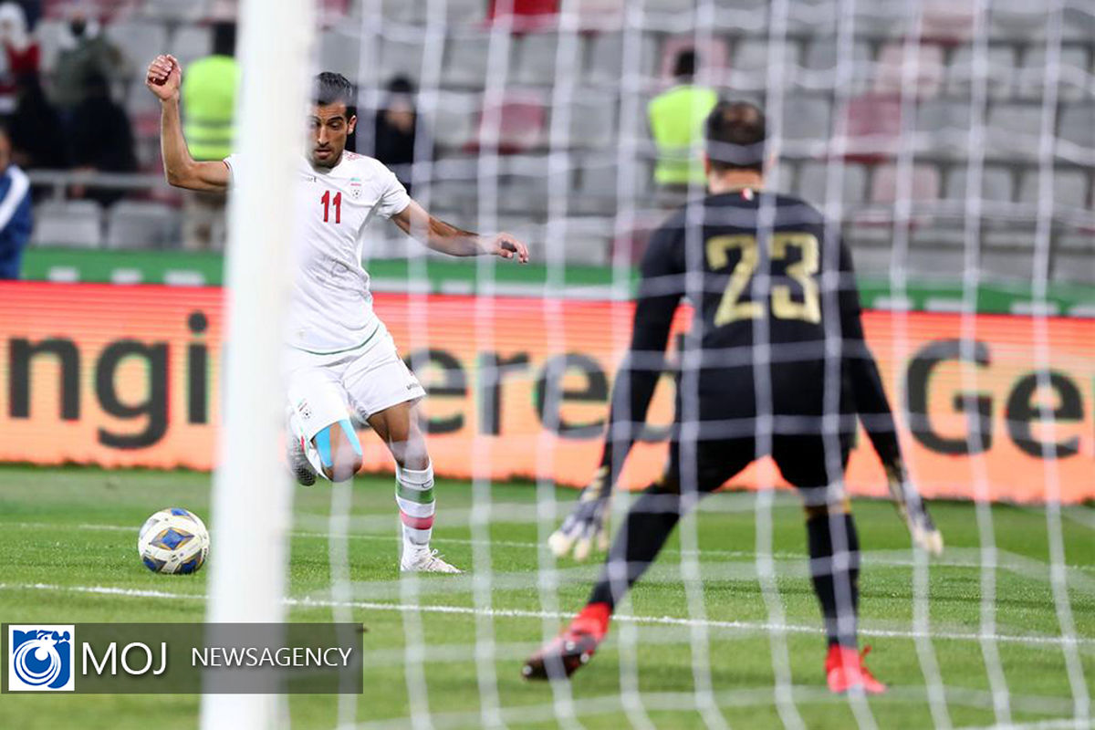 دیدار تیم های ملی فوتبال ایران و سوریه