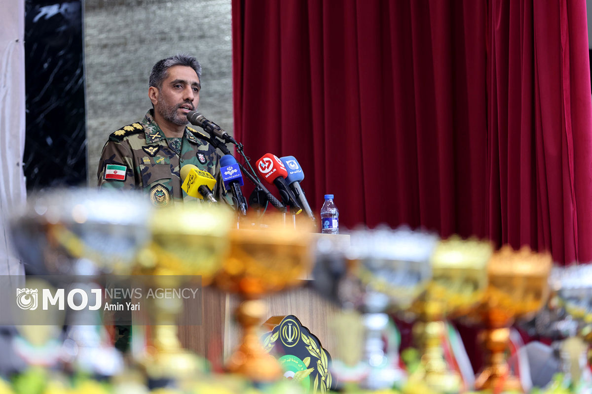 مراسم اختتامیه نخستین جشنواره فرهنگی ـ ورزشی آموزشگاه‌های درجه‌داری نیروهای مسلح