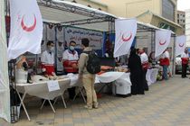 برپایی نمایشگاه توانمندی های جمعیت هلال احمر استان اردبیل 