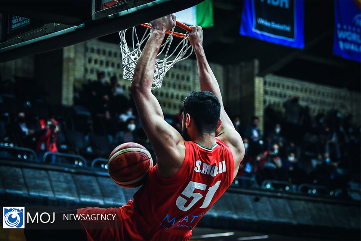 دیدار تیم های ملی بسکتبال ایران و سوریه