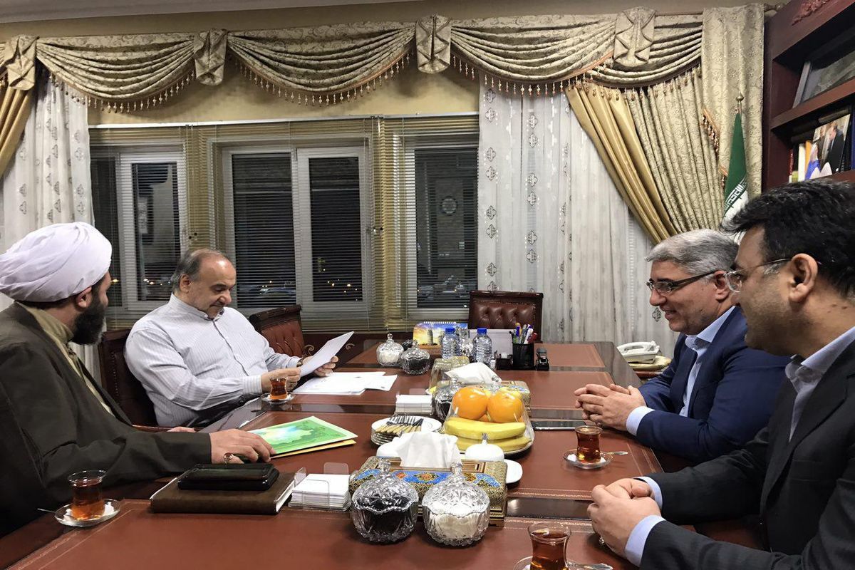 دیدار فرماندار شهرستان فومن با وزیر ورزش و وجوانان