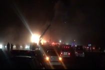 تصادف تانکر سوخت در جاده کاشان/20 مصدوم و 19 کشته تا این لحظه