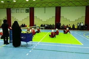 حضور مهتاب کرامتی در اردوی والیبال نشسته بانوان