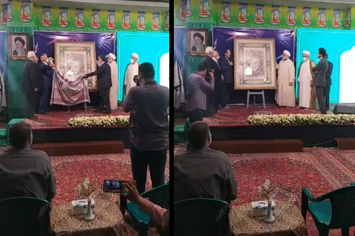 تابلوی اکمال دین رضا بدرالسماء