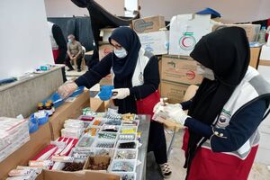 خدمت رسانی هلال احمر فارس به ۲۰ هزار زائر در سامرا و بلد