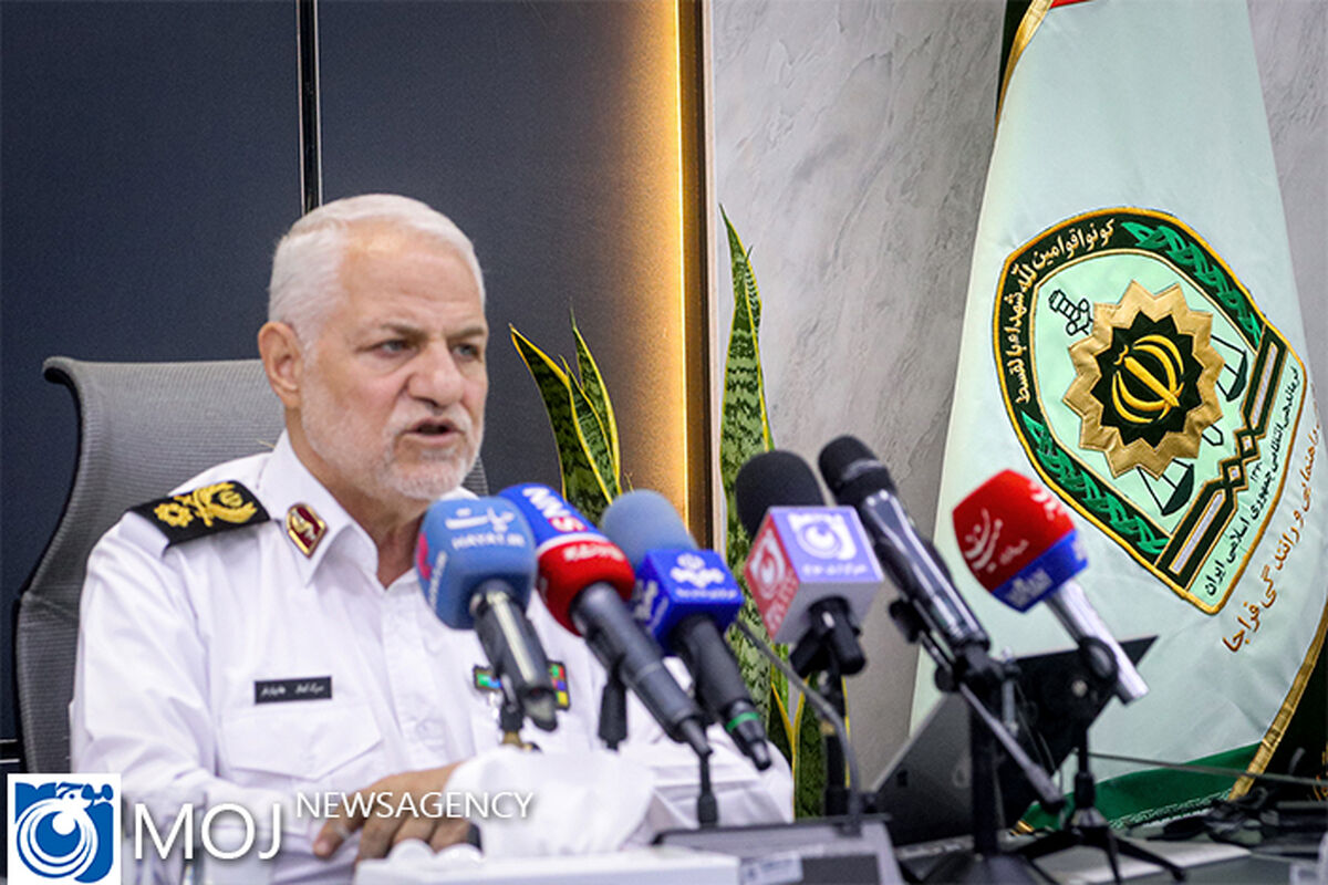 نشست خبری رئیس پلیس راهور