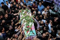 تشییع پیکر پنج شهید مدافع حرم در قم 