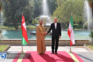 دیدار وزرای خارجه عمان و ایران
