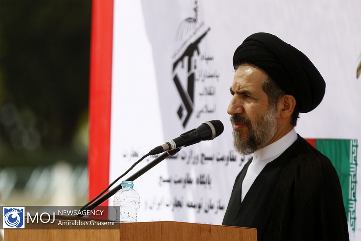 تشییع شهدای گمنام دفاع مقدس در نمایشگاه بین المللی تهران / سید محمد حسن ابوترابی فرد امام جمعه موقت تهران