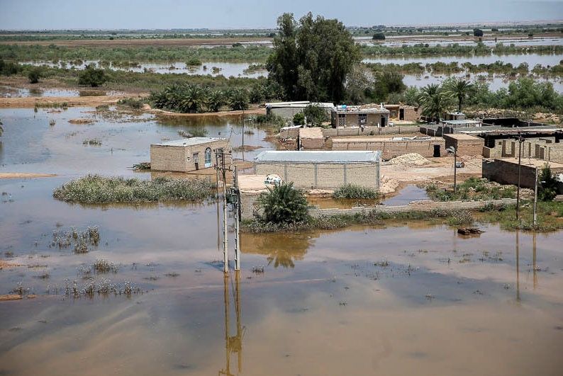 خطر آبگرفتگی برخی مناطق از سمت کانال چمران از بین رفته است