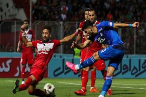 نتیجه بازی نساجی مازندران و استقلال در نیمه نخست