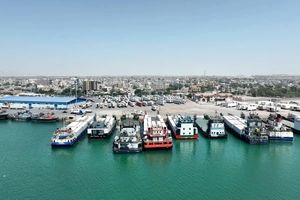 تخلیه و بارگیری بیش‌ از یک میلیون تن کالا در بنادر غرب هرمزگان 