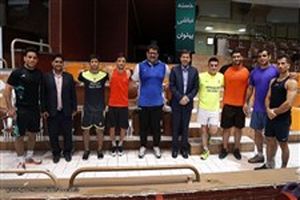 شهردار اصفهان در خانه کشتی تهران حضور یافت