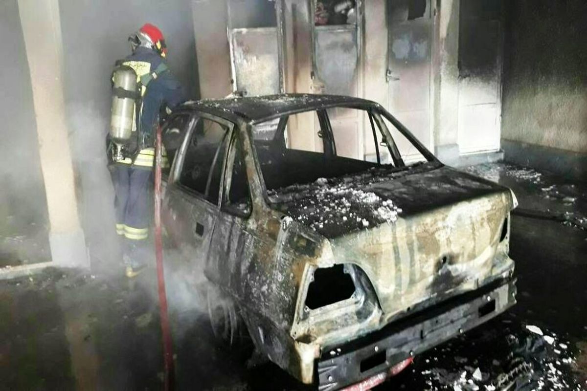 آتش سوزی اهواز 