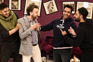 بازیگران در شام ایرانی مهمان پوریا پورسرخ شدند