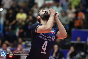 گزارش زنده بازی والیبال ایران و چین/ ایران 3 چین 0