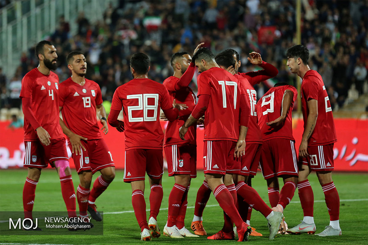 دیدار دوستانه تیم های فوتبال ایران و بولیوی