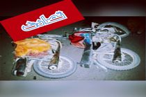 یک کشته و یک مجروح در برخورد دو دستگاه موتورسیکلت 