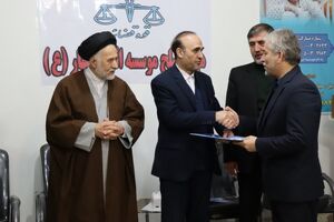 هیأت صلح موسسه خیریه ائمه اطهار (ع)  در اردبیل افتتاح شد