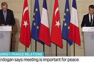 ماکرون: قدس پایتخت مشترک فلسطین و اسرائیل است/اردوغان: راهکاری سیاسی بدون حضور اسد در سوریه پیدا می کنیم